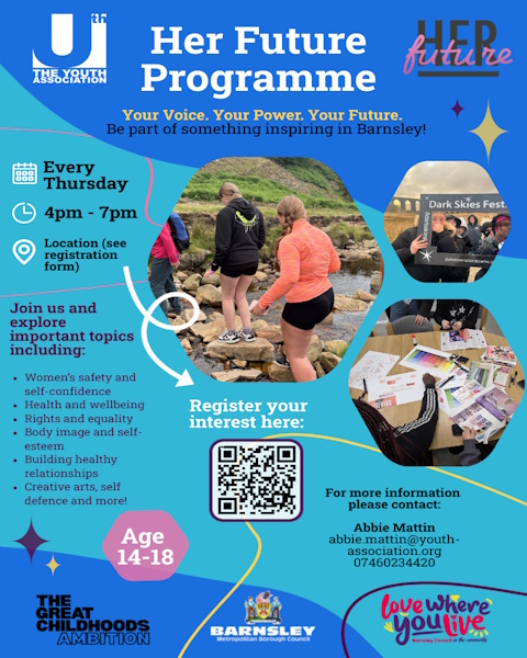 Her Future Group Flyer